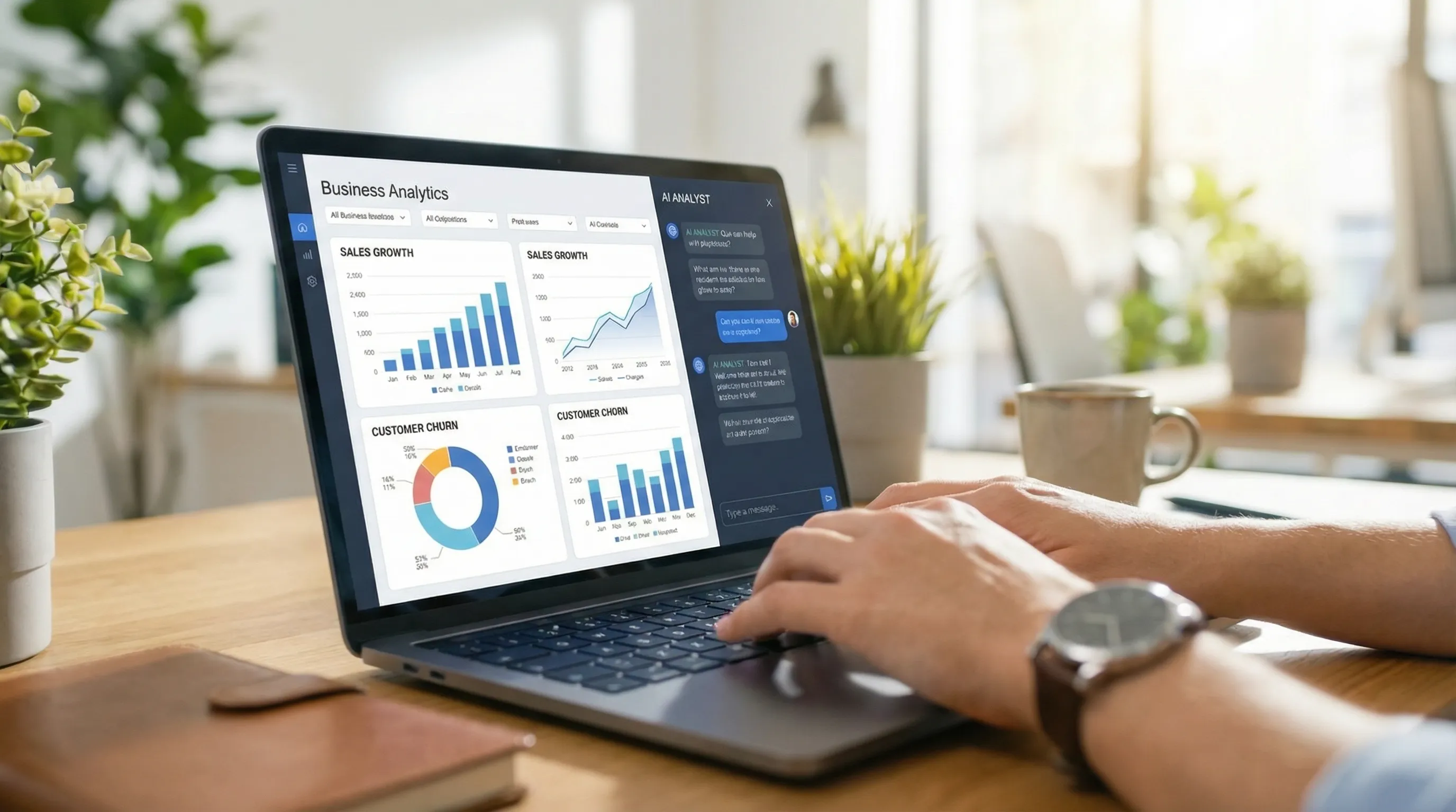 AIによる業務効率化のイメージ